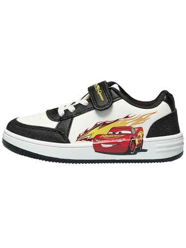 Disney Cars Lightning McQueen Schuhe Sneaker Kinder, Cars Turnschuhe Jungen, Schuhe Jungen Für Den Sommer, Weiß 35
