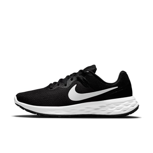 Nike Revolution 6 Straßenlaufschuh für Herren, Black/White-Iron Grey, DC3728-003, 43 EU (9.5 US)