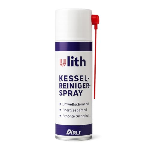 ARLI Set - Ulith Kesselreiniger Spray 500 ml mit Sprühkopf Spezialreiniger für Gas- und Ölkessel, Brennkammern, Heizkessel und Gasgeräte zur Wartung und Reinigung