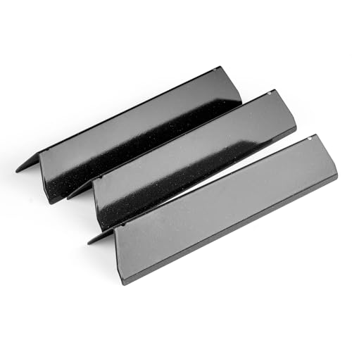 7635 38,8CM Porzellanemaille Flavoizer Bars für Weber Spirit I,II 200 Serie E210 S210 Grills, Brennerabdeckung für Wever e210 Aroma zubehör, ersatzteile Flammenverteiler Hitzeschild, Heizplatte