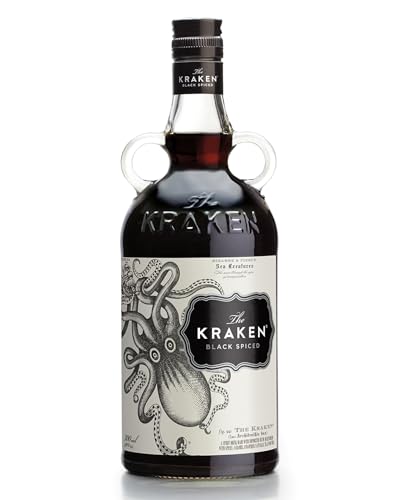 Kraken Black Spiced 40,0 Vol.-% - Rum mit einzigartig-würzigem Geschmack (1 x 0,7 l)