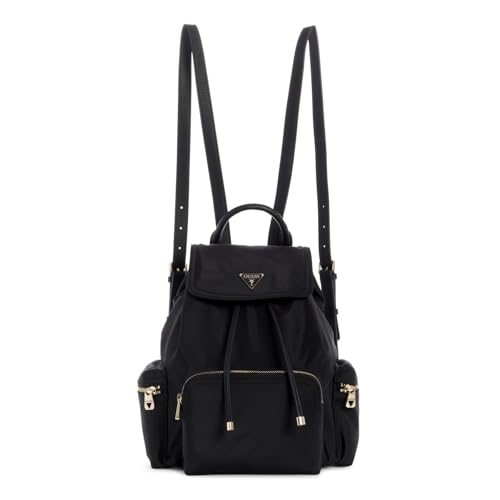 GUESS Damen Eco Gemma Tote, Schwarz