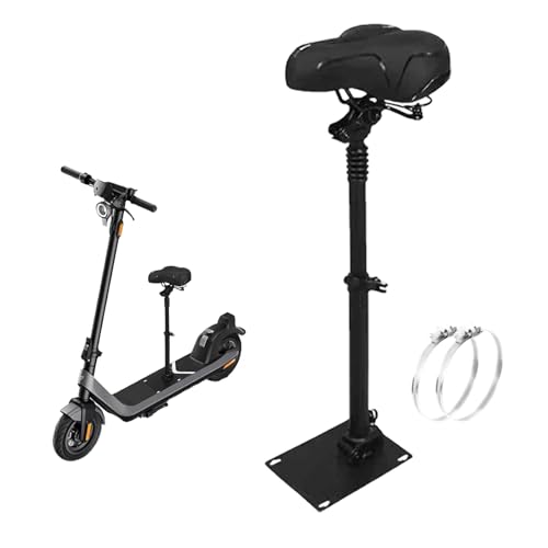 E Scooter Sitz für NIU KQI2, Sitzsattel für Elektroroller Sitz für E Scooter Faltbarer Rollersitz Scooters Sitzs 45-67cm Einstellbare HöHe 100kg Laden Ersatzzubehör für Scooters Sitzs