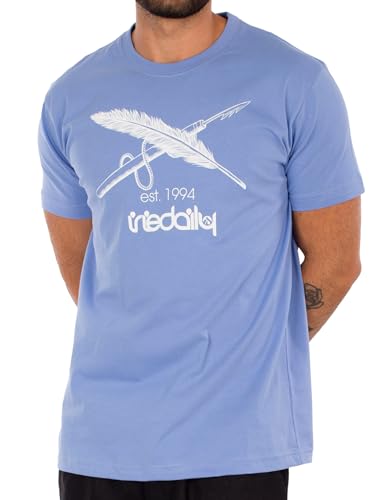 IRIEDAILY Harpoon Flag Tee, Lavender Blue, M