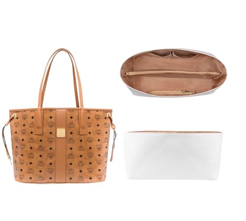 Taschen-Organizer, kompatibel mit MCM Liz Bag Dupont Papier-Handtaschen-Organizer, Einsatz, Innentasche, Handtaschen-Innentasche(32 * 16 * 17.5CM B)