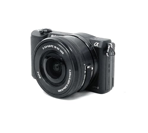 Sony Alpha 5100 Systemkamera mit ultraschnellem Hybrid-AF (180° drehbares 7,62 cm (3 Zoll) LC-Display, 24,3 Megapixel, Exmor APS-C Sensor, Full HD Video) inkl. SEL-P1650 schwarz