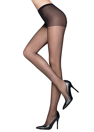 GOLDEN LADY Strumpfhose, 20_den (5er-Pack) für Damen, Schwarz, 4