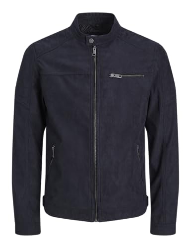 JACK & JONES Male Kunstwildlederjacke Kunstwildlederjacke