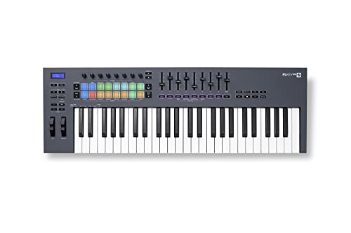 Novation FLkey 49 MIDI-Controller-Keyboard — Nahtlose Integration in FL Studio, mit Akkord- und Skalenmodi. Sämtliche Software, die du für die Musikproduktion benötigst