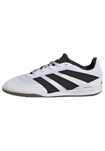 adidas Unisex Club Indoor Sala Fußballschuhe Weiß 5.5 Schuhe, FTWR White Core Black Lucid Lemon, 5.5 UK Child