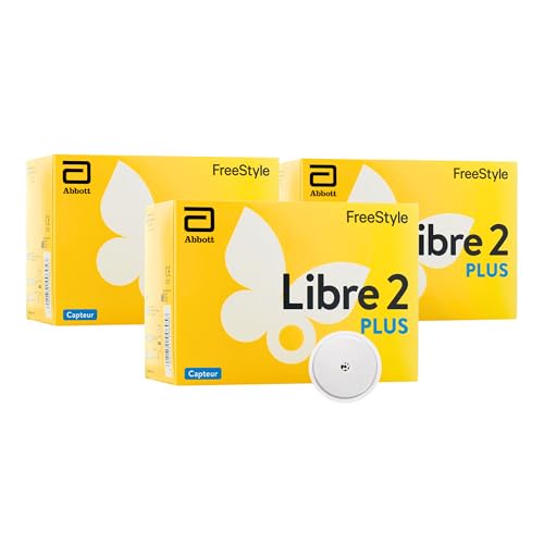 FreeStyle Libre 2 Glukosesensor, Blitzsystem zur Selbstüberwachung, 3 Stück