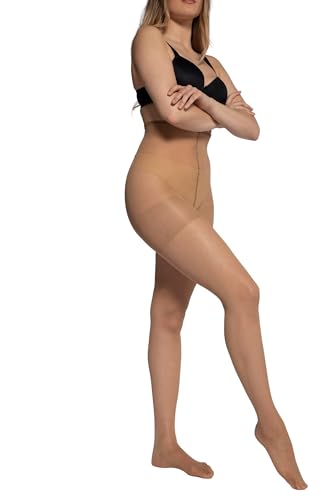Ulla Popken Damen Strumpfhose, 20den, Xceptionelle Strumpfhose Teint 52-54