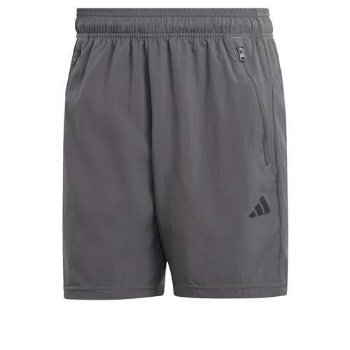 adidas Herren Train Essentials Woven Training Shorts, Grey Five/Black, XXL