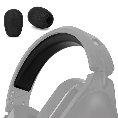 Stealth 700 Gen2 Kopfband und Mikrofon-Schaumstoff, defean Ersatzkissen, kompatibel mit defean Stealth 700 Gen 2, Stealth 700 Gen 2 Max, kabelloses Gaming-Headset