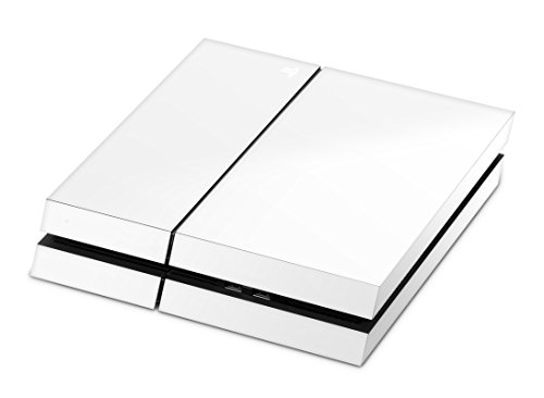 Skins4u PlayStation 4 PS4 Skin Design Folie Sticker Skins Set - Solid State White [Video Game]