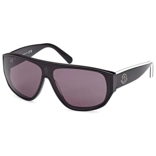 MONCLER ML0260 01A Sonnenbrille, Unisex, Erwachsene, mehrfarbig (mehrfarbig), Einheitsgröße