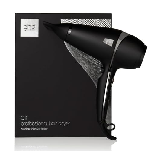 ghd Air Föhn in Schwarz - Leistungsstarker Haartrockner für Salon-Finish, 2x schnelleres Trocknen, reduziert Frizz - Für alle Haartypen