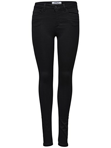 ONLY Damen Onlroyal High Sk Pim600 Noos 15093134 Jeans, Schwarz, EU XL/32