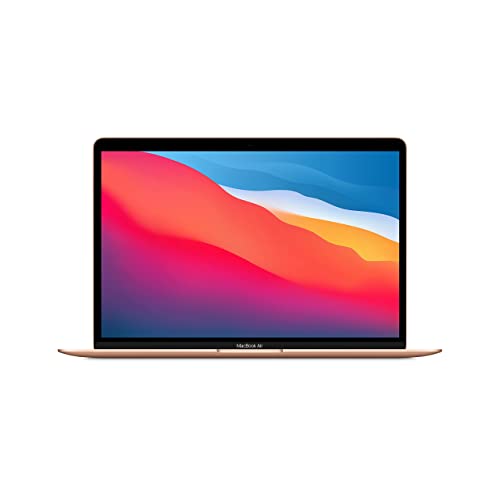 2020 Apple MacBook Air mit Apple M1 Chip (13-zoll, 8GB RAM, 256GB SSD Kapazität) (QWERTY English) Gold (Generalüberholt)