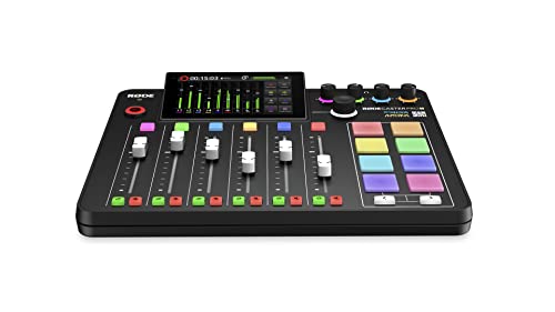 RØDE RØDECaster Pro II Alles-in-1 Produktionslösung für Podcasting, Streaming, Musikproduktion und Inhaltserstellung, Black