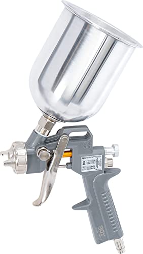 BGS 3206 | Druckluft-Farbsprühpistole | 500 cm³ | Universal-Spritzkopf rund, breit, flach