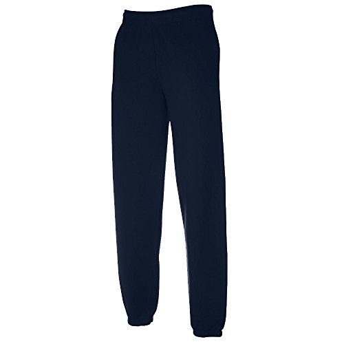 Fruit of the Loom Jogginghose Elast Bund S M L XL XXL XXL,Deep Navy