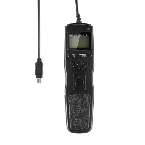 Hersmay LCD Timer-Fernauslöser Kamera Auslöser Intervalometer Fernsteuerung Für Nikon Z6 Z7 II Z5 D750 D780 D7500 D7200 D5600 D5500 D5300 D5200 D5100 D5000 D3300 D3200 D7000 D7100