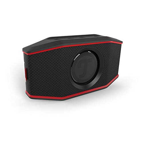 Teufel ROCKSTER GO Bluetooth Speaker - Wasserdichter, Portabler Lautsprecher für Draußen, Freisprechfunktion, Hochkapazitiver Akku, USB-Soundcard, Musiktreaming - Schwarz