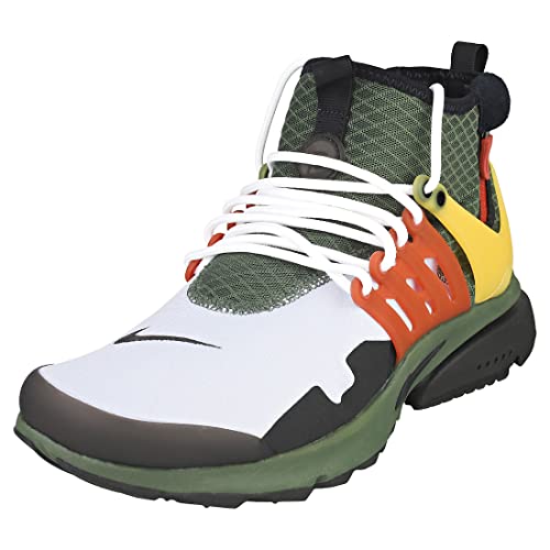 Nike Air Presto Mid Utility Herren Trainers DC8751 Sneakers Schuhe (UK 6 US 7 EU 40, Carbon Green Black Ghost 300)