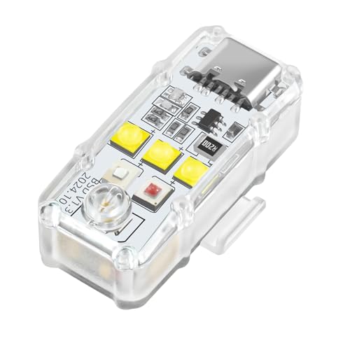 led drohne licht beleuchtung for DJI Flip,Neo,Mini 5/4K/2/3/4 Pro/SE,Air 3S/3/2/2S,Mavic 3/2,Spark,FPV,Avata,EVO,Drone Strobe Light,Night Flying Anti Collision Flash blinklicht Accessories(1 Stück)