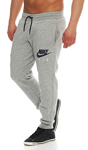 Nike Air AW77 Heritage Fleece Cuffed Herren Trainingshose Farbe: Grau; Größe: XL