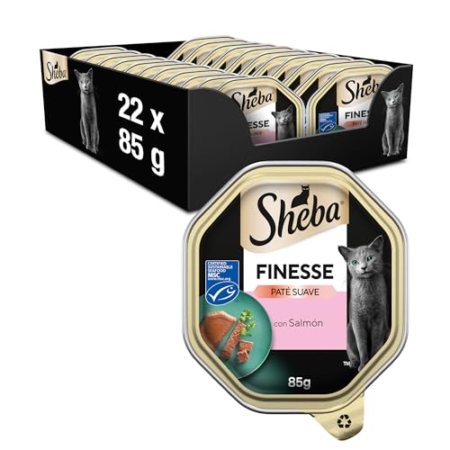 Sheba Finesse Tray Lachs, 22 x 85 g