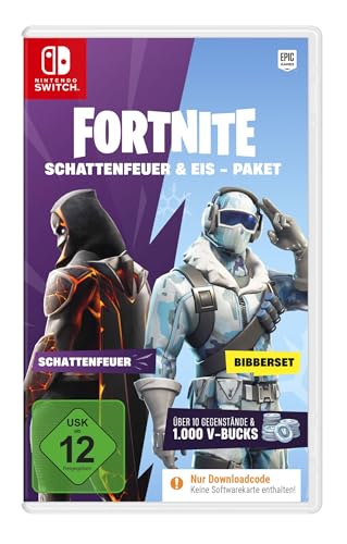 Fortnite Schattenfeuer & Eis -Paket (Download-Code in der Box) - Switch