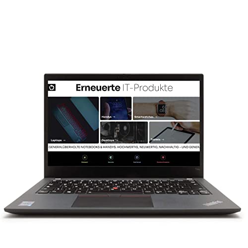 Lenovo ThinkPad T14s G2 Laptop | 14 Zoll | 1920 x 1080 Touch | Intel Core i7-1185G7 | 32 GB DDR4 RAM | 512 GB NVMe | DE-QWERTZ | Windows 11 Pro | 1 Jahr Garantie | (Generalüberholt)