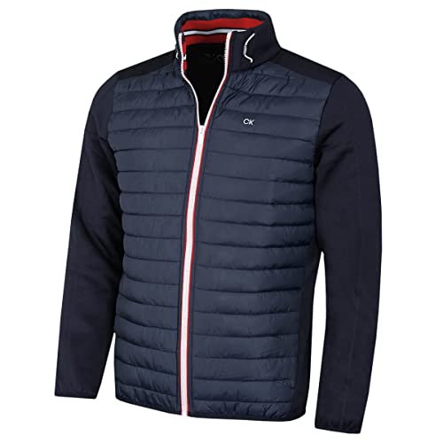 Calvin Klein Herren Hyrbid Jacke - Navy - M.