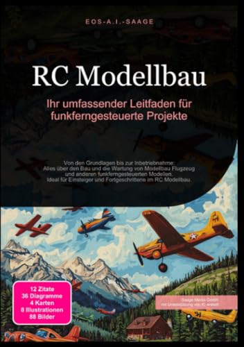 RC Modellbau: Ihr umfassender Leitfaden für funkferngesteuerte Projekte: Von den Grundlagen bis zur Inbetriebnahme: Alles über den Bau und die Wartung ... und Fortgeschrittene im RC Modellbau.