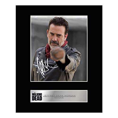 Signiertes Foto / Autogramm von Jeffrey Dean Morgan als Negan in The Walking Dead.