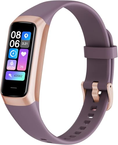 Fitness Tracker Smartwatch Herren Damen,24H Herzfrequenz- & Schlaftracking,Blutsauerstoff-Tracking, 20+ Sportmodi,1,1