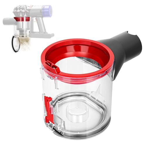 Staubsammeltopf für Dyson Staubsauger, Staubsammeltopf für Dyson V7 / V8 Zubehör, Staubsaugereimer für Dyson Staubsauger Ersatzteile
