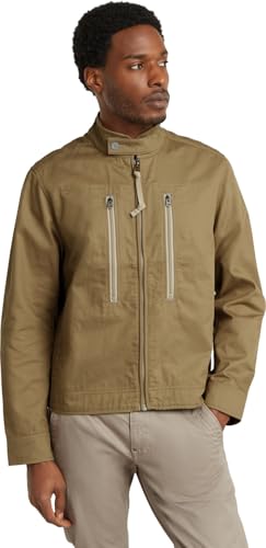 G-STAR RAW Men's Jackets Lt wt deck jkt, Beige (safari D24288-C962-B444), M