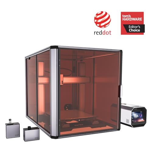 Snapmaker Artisan 3 in 1 3D Drucker mit 10W Laser and 200W CNC,Doppelextrusion 3D Druck,Großes Druckformat 400 x 400 x 400 mm,Ganzmetall-Design, 7″ Touchscreen