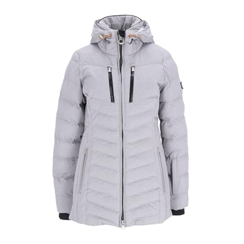 Wellensteyn Steppjacke CARL-991-LGL, lightgreymel., hell-grau(lightgreymel), Gr. S