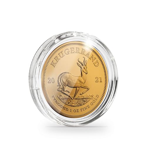 Leuchtturm Münzkapseln Ultra 1 oz. Krügerrand Gold (32,60 mm), 10er-Pack