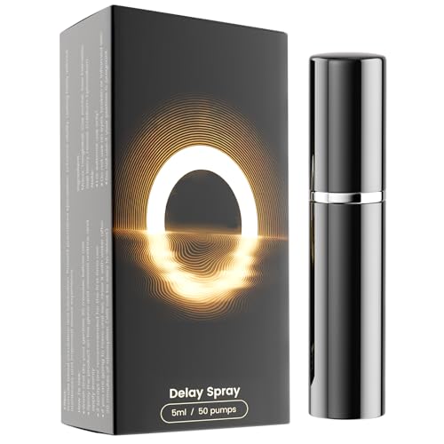 Delay Spray für Mann, Desensibilisierendes Verzögerungsspray für Männer, hilft Ihnen, länger im Bett zu halten - besseres Gefühl und verlängern Höhe für ihn, 5 ml 50 Spray