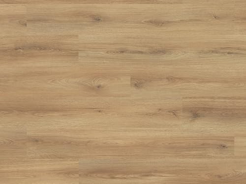 Laminatboden TRECOR® Classic 7 mm Stark, Klicksystem, NK AC3/31 - Garantie 15 Jahre - Format: 1285 x 190 mm - Fußbodenheizung geeignet - Sie kaufen 1 m² (Laminatboden | 1 m², Sand Cantal Oak)