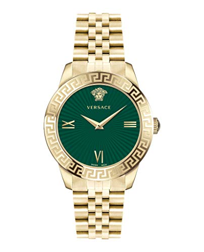 Versace Damen Armbanduhr GRECA S.38 MM D/GRN B/IP IP2N V282 VEVC006 19