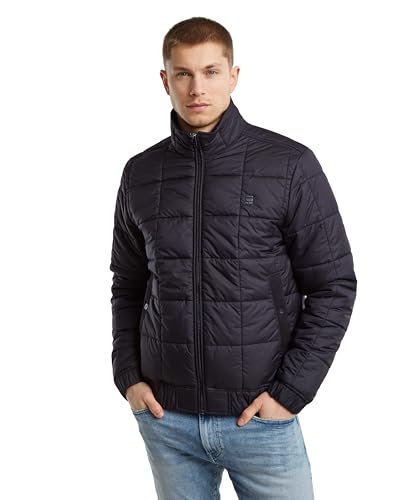 G-Star Herren Meefic Quilted Jacke, Schwarz (dk black D25369-B958-6484), XS