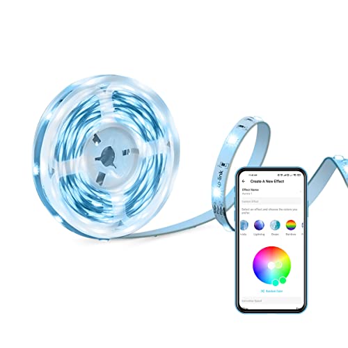 Tapo TP-Link LED Strip 5M, Wifi LED Streifen, 16 Mio. Farben, dimmbar, APP Steuerung, schneidbar, kompatibel mit Amazon Alexa, Hey Google, kein Hub notwendig, energiesparend L900-5