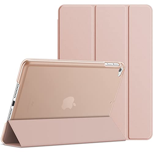 JETech Hülle für iPad mini 4, Schutzhülle mit Ständer Funktion und Auto Schlafen/Wachen (Roségold)
