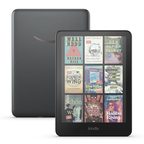 Amazon Kindle Colorsoft Signature Edition (neueste generation) – Mit Farb-Display und Frontlicht mit automatischer Anpassung, kabellosem Aufladen und wochenlanger Akkulaufzeit – 32 GB